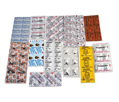 Машина для упаковки таблеток с оболочкой в стрип-пакеты